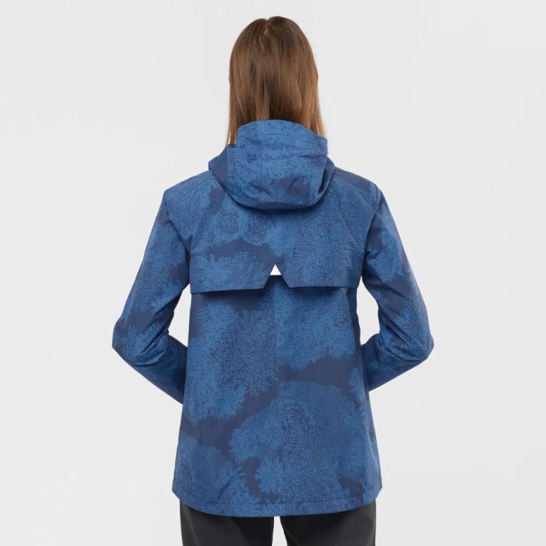 Chaquetas Shell Salomon Comet Wp Jkt W Mujer Azul Marino | MX HBCO236